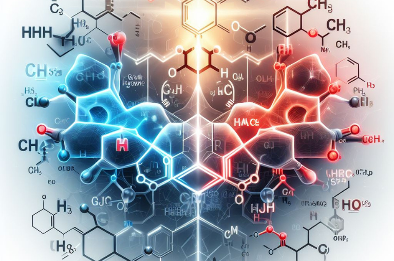 Best Peptides For Muscle Growth This image depicts the chemical structures of CJC-1295 and Ipamorelin, two peptides sometimes used in combination therapy for potential muscle growth benefits. CJC-1295 is a growth hormone releasing hormone (GHRH) agonist, while Ipamorelin is a growth hormone releasing peptide (GHRP). Both peptides are involved in stimulating the pituitary gland to produce growth hormone (GH), which plays a role in muscle growth, protein synthesis, and fat metabolism.